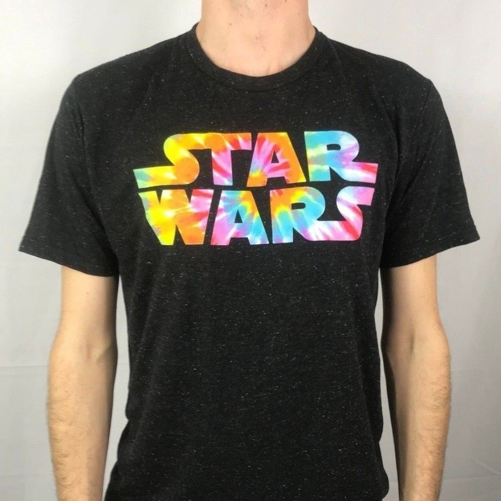 Star Wars Men's T-Shirt Logo Graphic Size Large